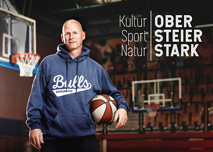 Kultur Sport & Natur, Mann am Basketballfeld