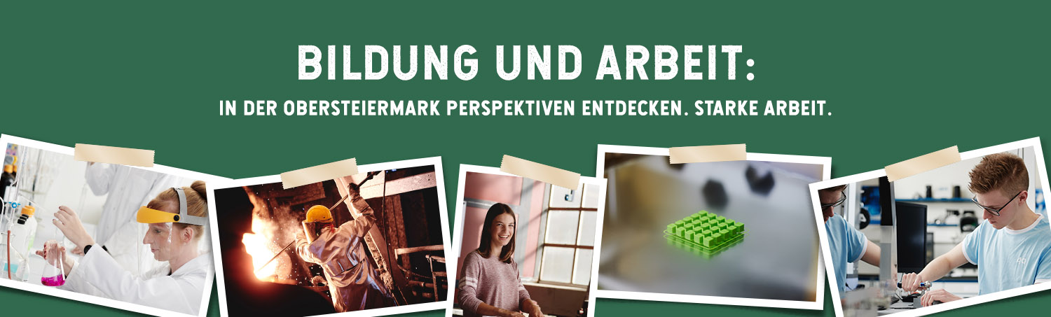 Banner Header Bildung und Arbeit
